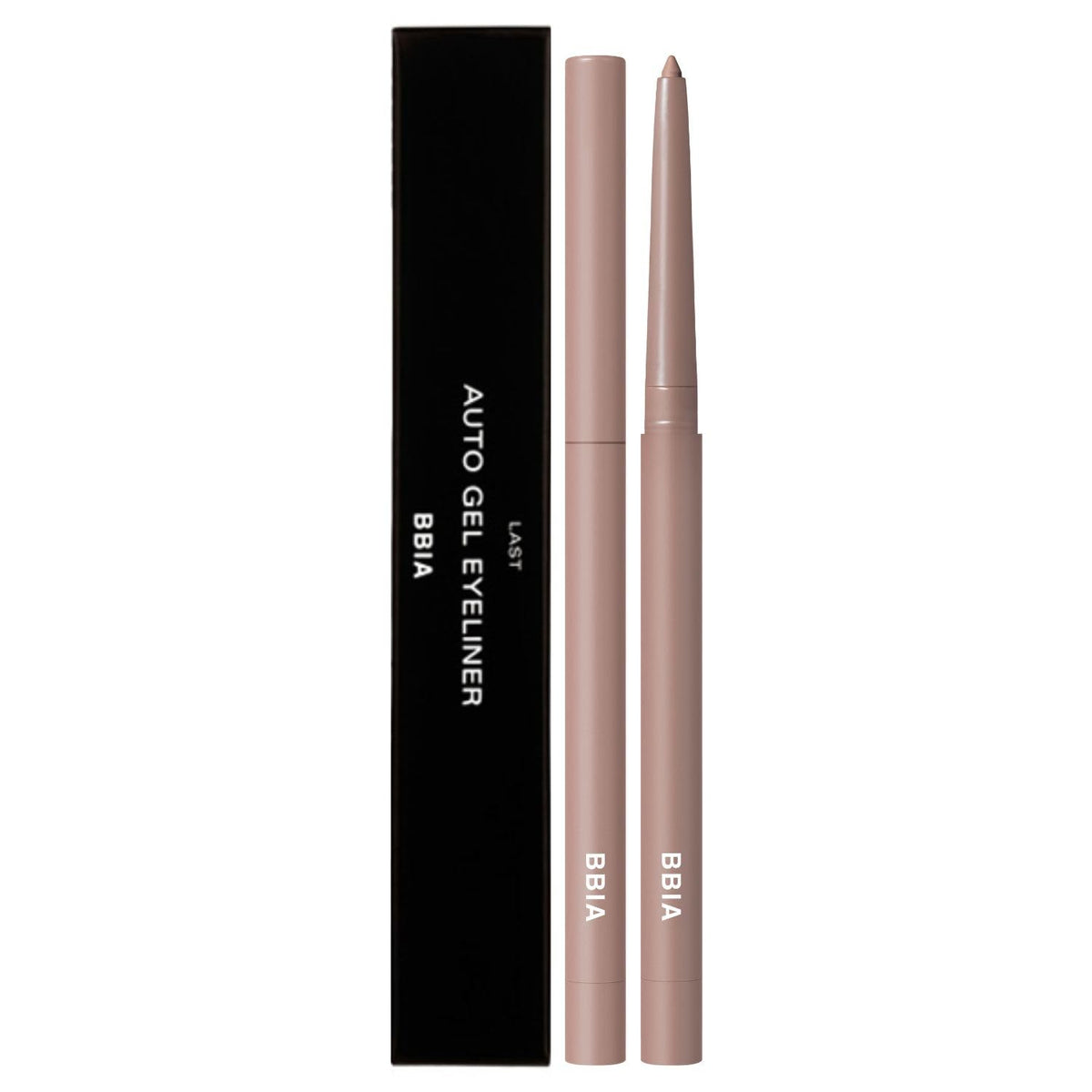 Bbia Last Auto Gel Eyeliner 17 Color, Waterproof & Longwear, 14 Almond Beige, Vegan Eye Makeup