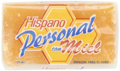 Hispano Honey Soap - 4.4 Oz Bars, Pack Of 12 - Moisturizing & Natural Cleanser