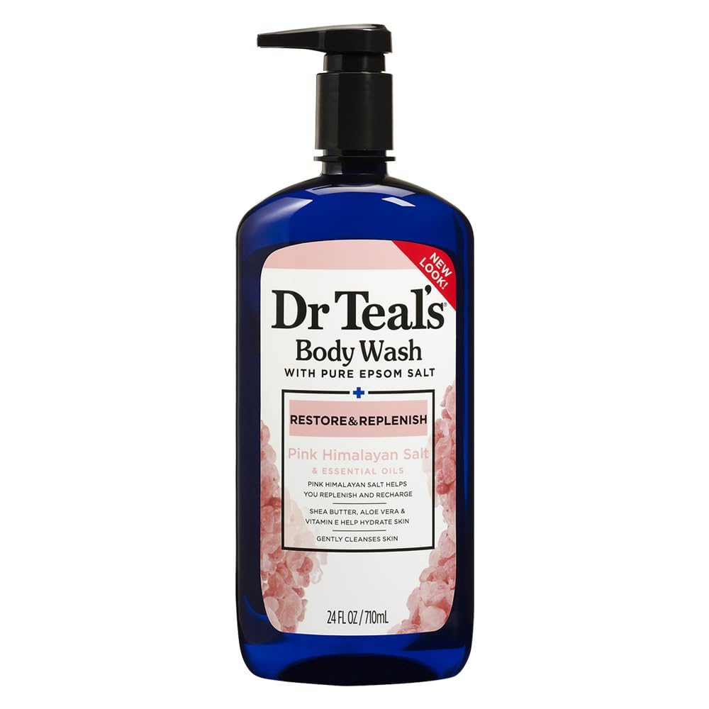 Dr. Teal'S Pink Himalayan Body Wash With Epsom Salt & Essential Oils, 24 Fl Oz