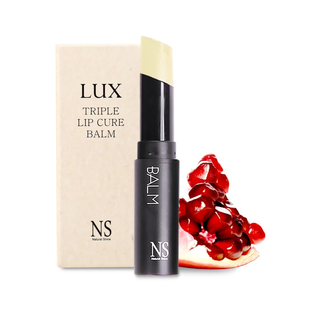 Ns Beauty Natural Tinted Korean Lip Balm - Petroleum/Paraben Free Lip Butter (Pure, 0.17 Oz)