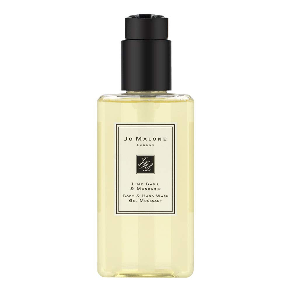 Jo Malone Lime Basil & Mandarin Body & Hand Wash 250ml with Pump - Luxurious Cleanse