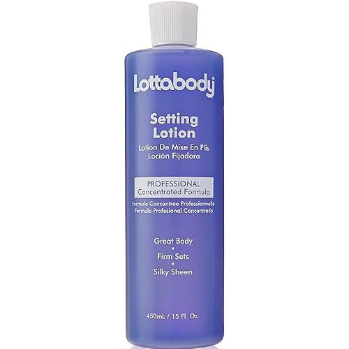 Lottabody Setting Lotion - 15 Oz Hair Styling Lotion For Strong Hold And Frizz Control