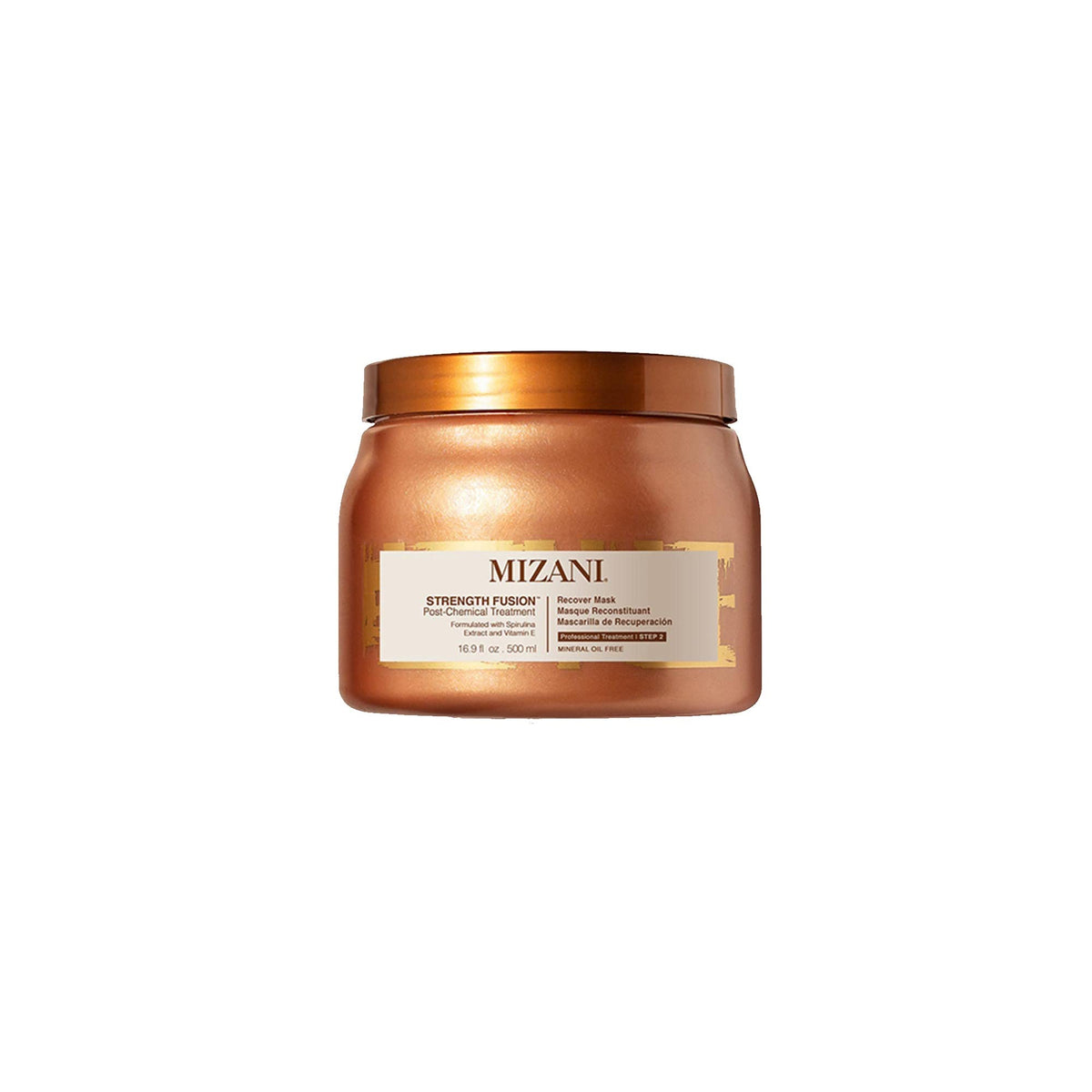 Mizani Strength Fusion Recover Mask - Intense Night-Time Treatment For Damaged Hair, 16.9 Fl Oz