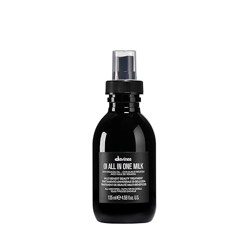 Davines Oi All In One Milk - Hair Detangler & Heat Protectant Spray, 4.56 Fl Oz