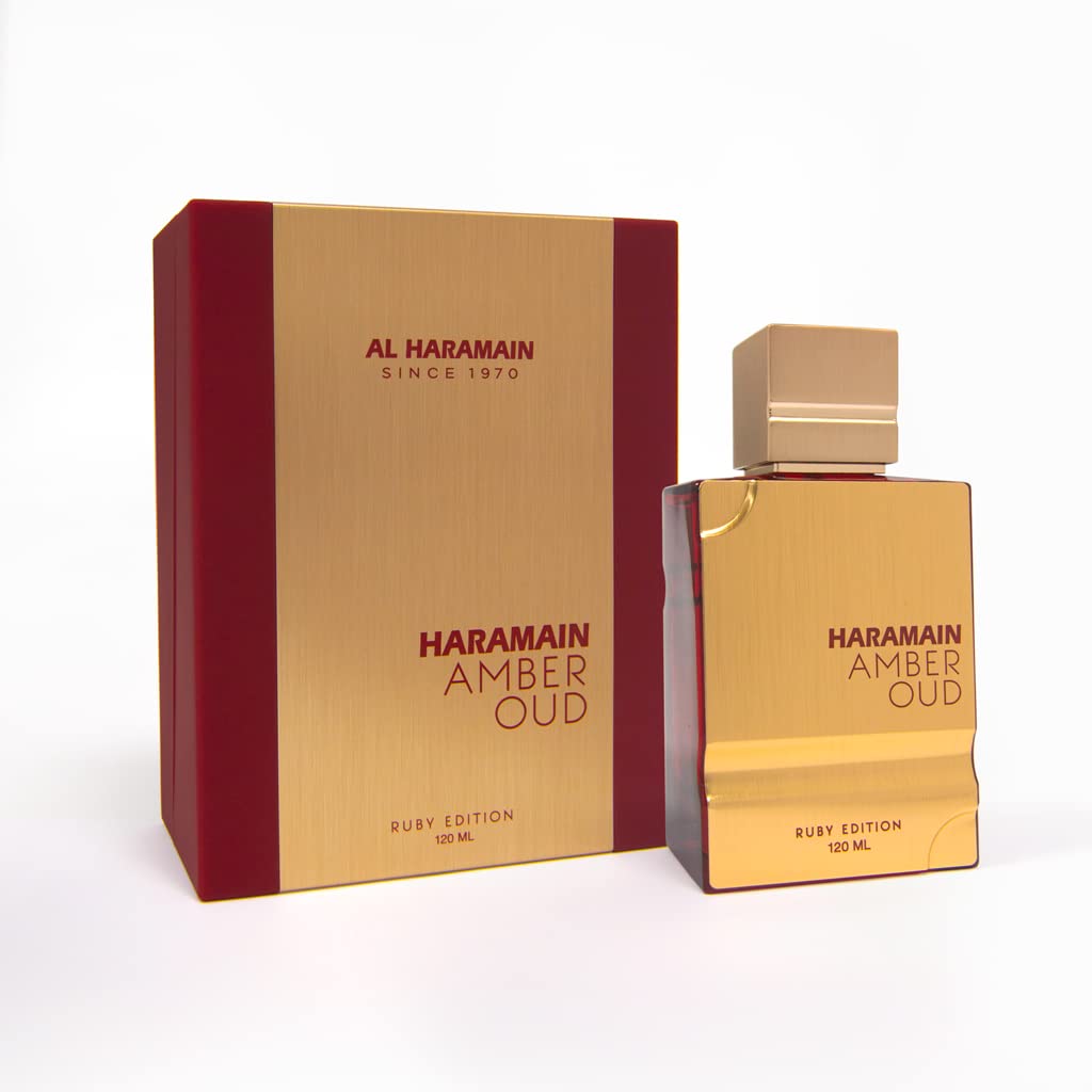 Al Haramain Amber Oud Rouge Eau De Parfum 4 Fl Oz