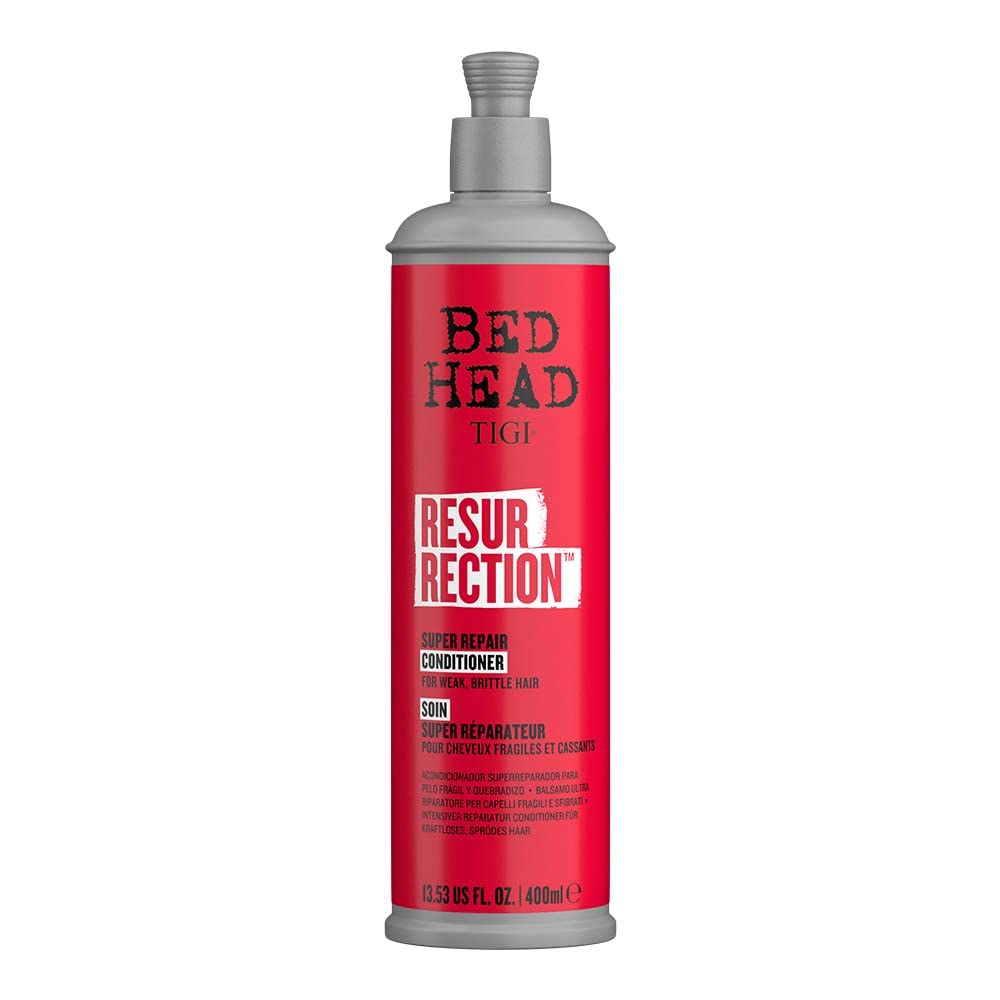 Tigi Bed Head Resurrection Repair Conditioner For Damaged Hair, 13.53 Fl Oz, Red