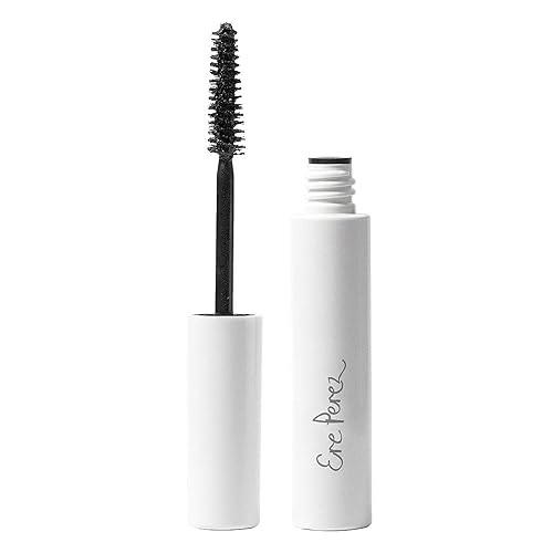 Ere Perez Natural Avocado Waterproof Mascara - Vegan & Cruelty-Free, Black, 0.35 oz