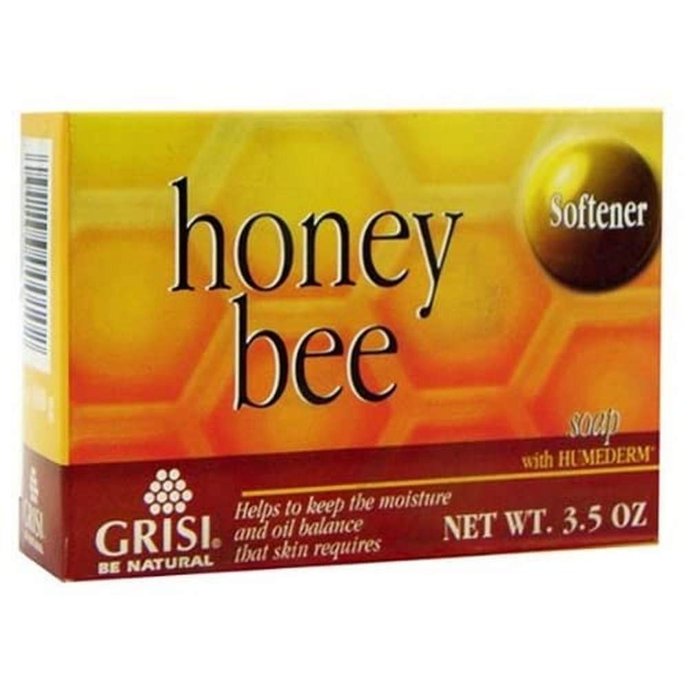 Grisi Natural Honey Bee Soap - 3.5 Oz, Moisturizing, Nourishing, Strawberry Scent