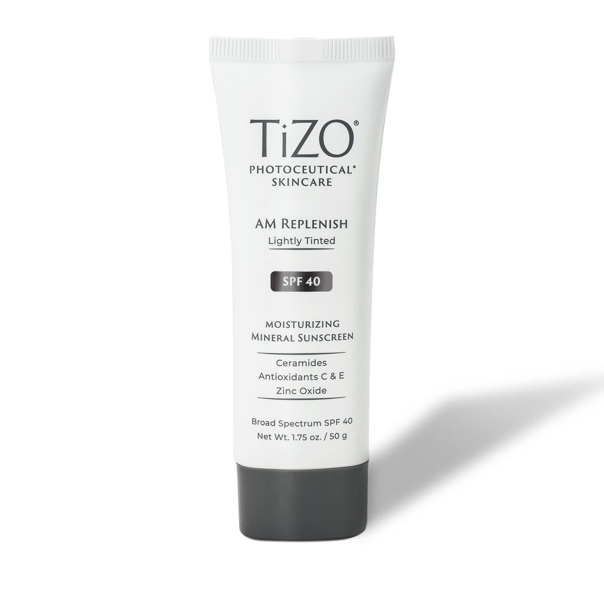 TIZO Photoceutical AM Replenish Lightly Tinted Creams  Gels   Lotions SPF 40  175 Fl Oz