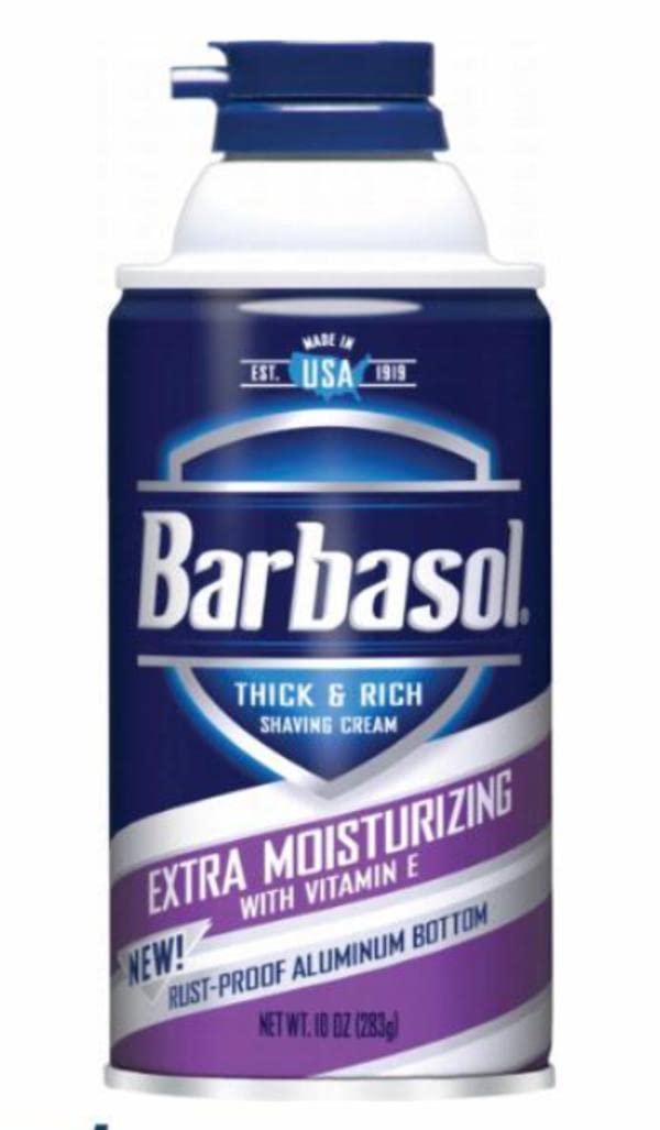 Barbasol Thick & Rich Extra Moisturizing Shaving Cream, 10 Oz - Smooth Shave, 1 Pack