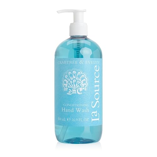 Crabtree & Evelyn La Source Conditioning Hand Wash, 16.9 Fl Oz - Moisturizing Cleanser