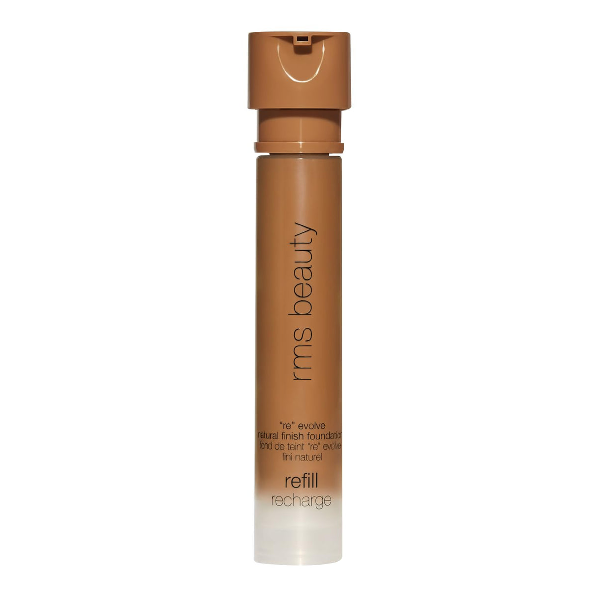 Rms Beauty Reevolve Liquid Foundation - Natural Finish, Skin Tint, Refillable Pump, 0.98 Fl Oz