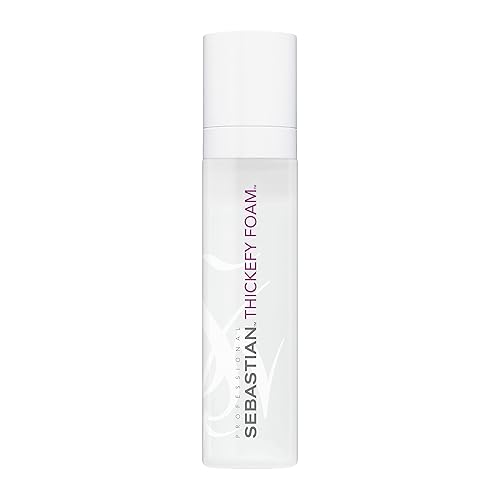 Sebastian Thickefy Foam, Weightless Thickener, 6.4 oz - Volume Boosting Hair Mousse