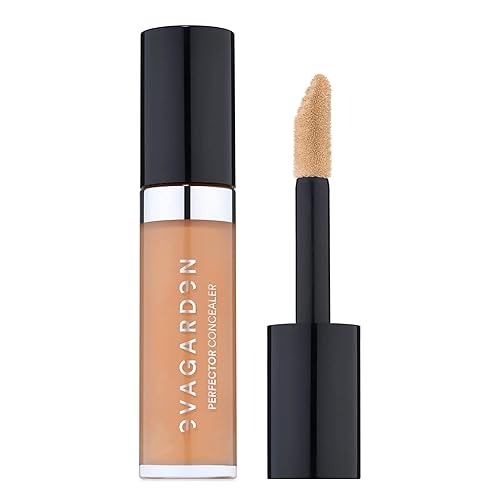 EVAGARDEN Perfector Concealer - Moisturizing, Light & Creamy, Medium Amber - 0.16 oz