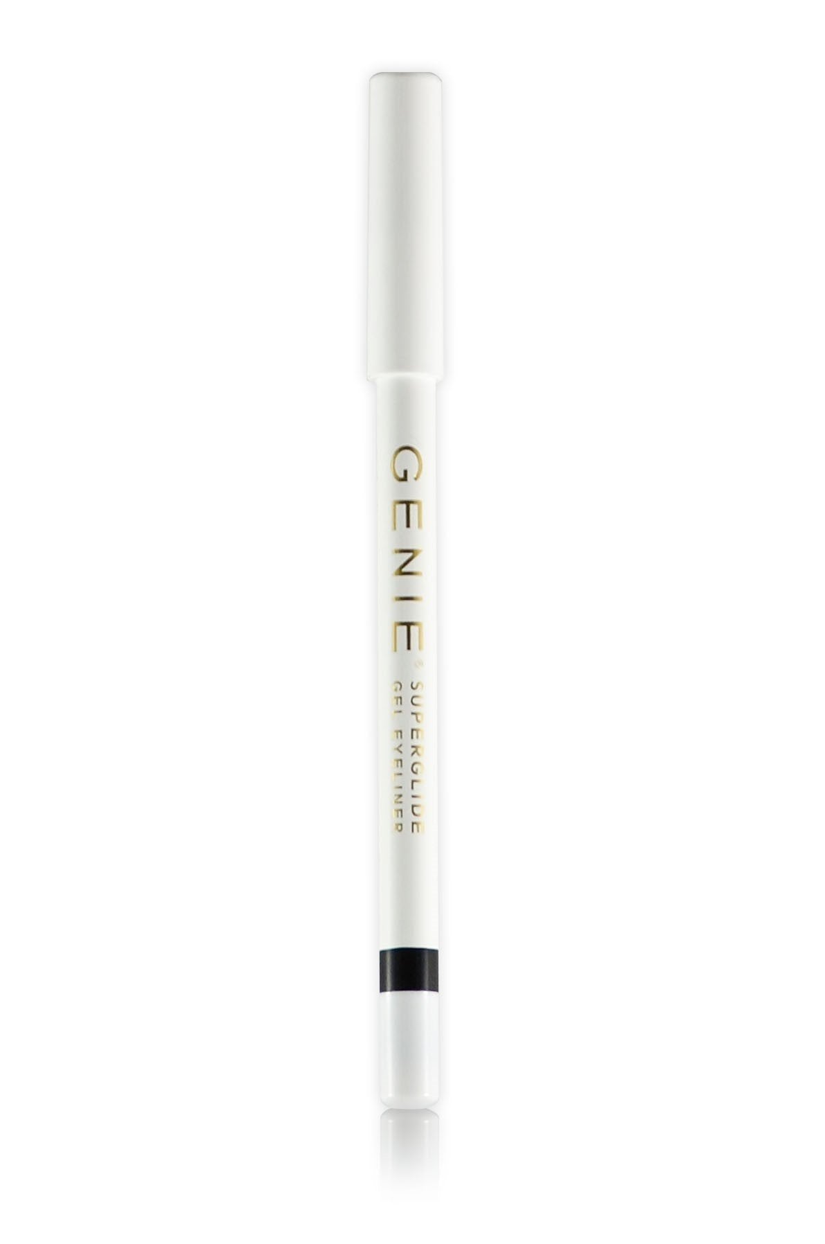 Genie Superglide Waterproof Gel Black Eyeliner - 0.05Oz - Long-Lasting, Smudge-Proof Black Color