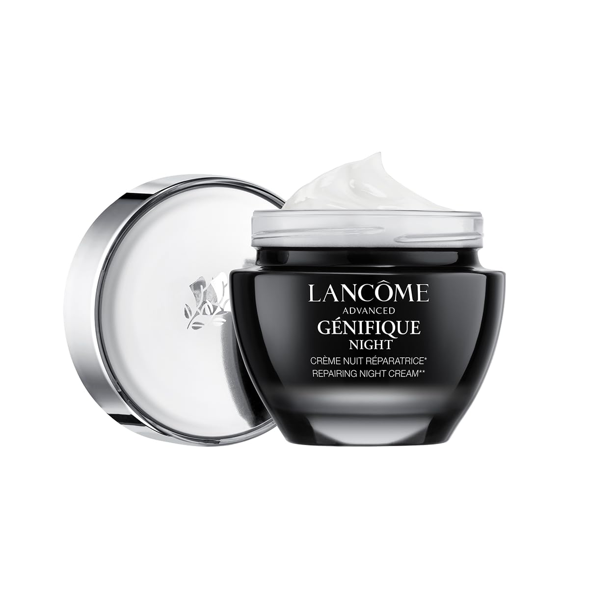 Lancôme Advanced Génifique Night Cream - Repair Skin Barrier With Bifidus Prebiotic & Hyaluronic Acid 1.7Oz