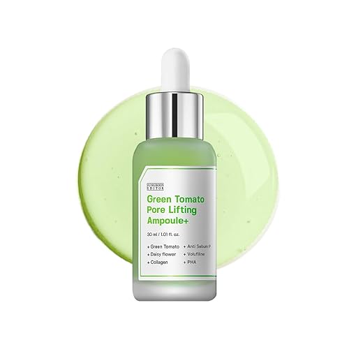 Sungboon Editor Green Tomato Pore Lifting Ampoule | Pore Minimizer & Hydrating Serum 1.01 Fl