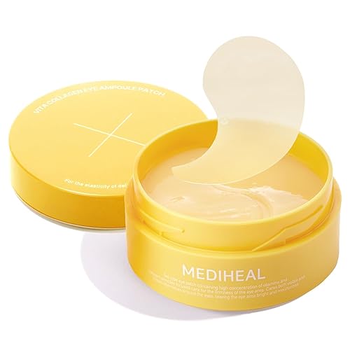 Mediheal Vita Collagen Under Eye Patches - Hydrogel Gel Mask With 7 Vitamins & 5 Micro Collagen