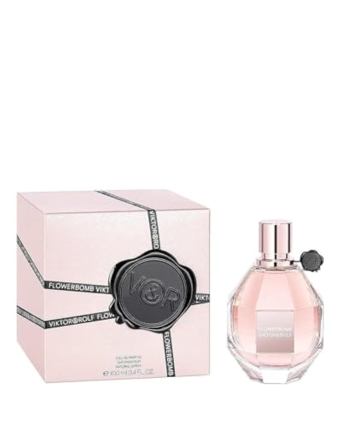 Viktor & Rolf Flowerbomb Eau De Parfum Spray for Women, 3.4 Fl Oz, Red