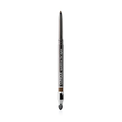 Clinique Quickliner For Eyes - Water Resistant, Smudge Proof, Dark Chocolate, 1 Count