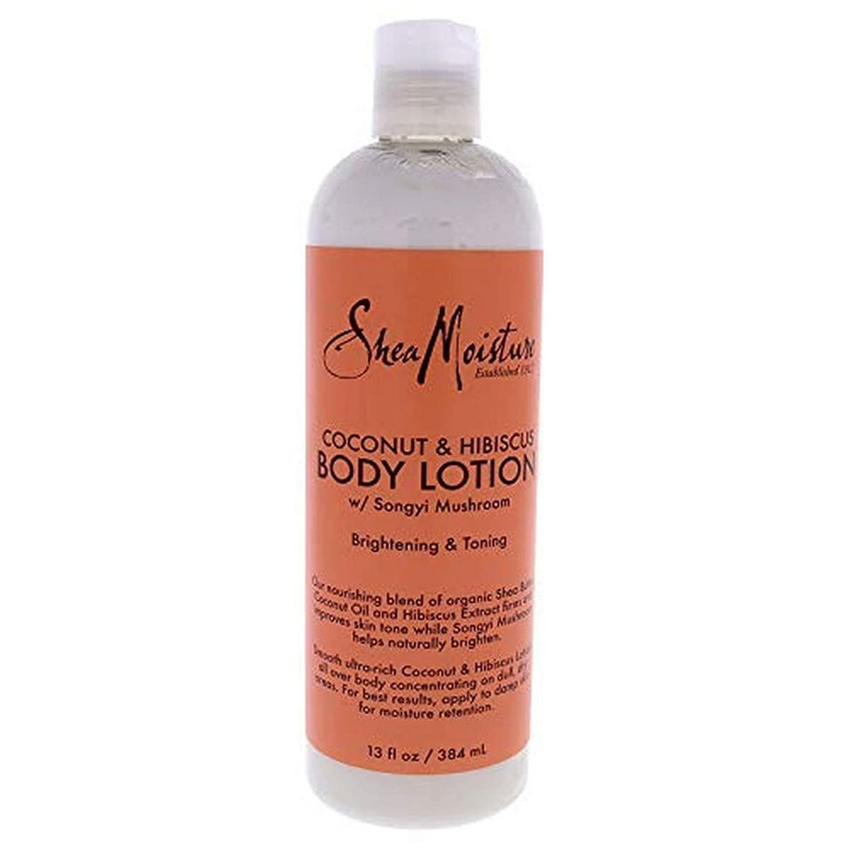 Sheamoisture Coconut & Hibiscus Body Lotion - 13 Oz, Hydrating & Nourishing Moisturizer