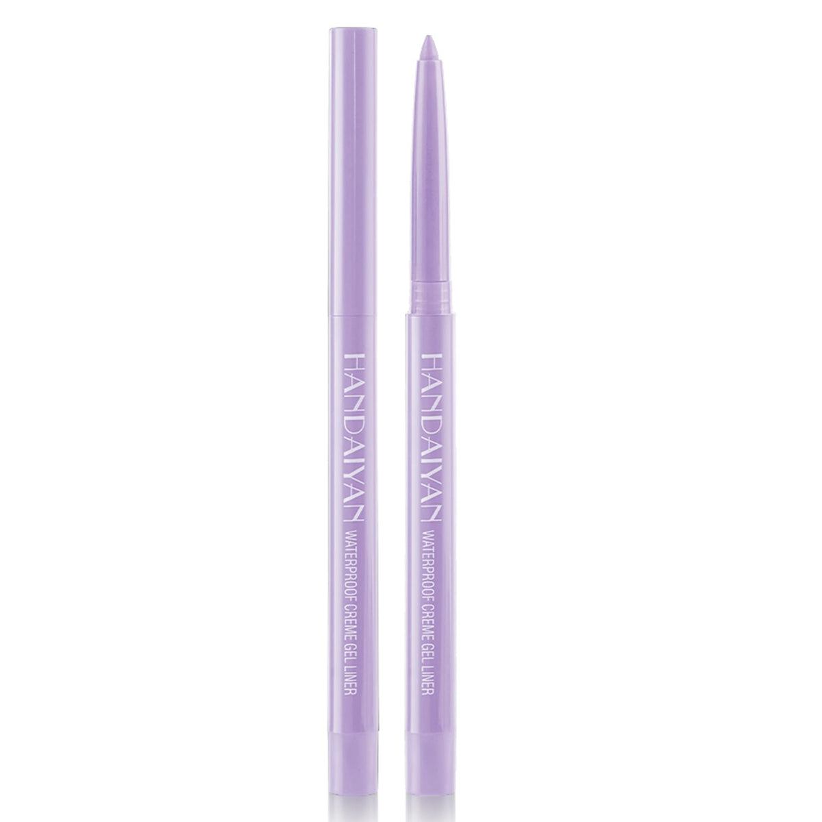 Dekrion Waterproof Eyeliner Pencil - Long-Lasting Light Purple, High-Pigmented Easy To Use