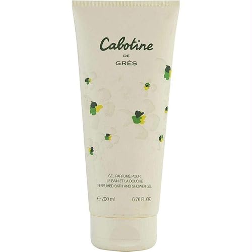 Gres Cabotine Shower Gel For Ladies - 6.7 Oz - Refreshing Fragrance And Gentle Cleansing