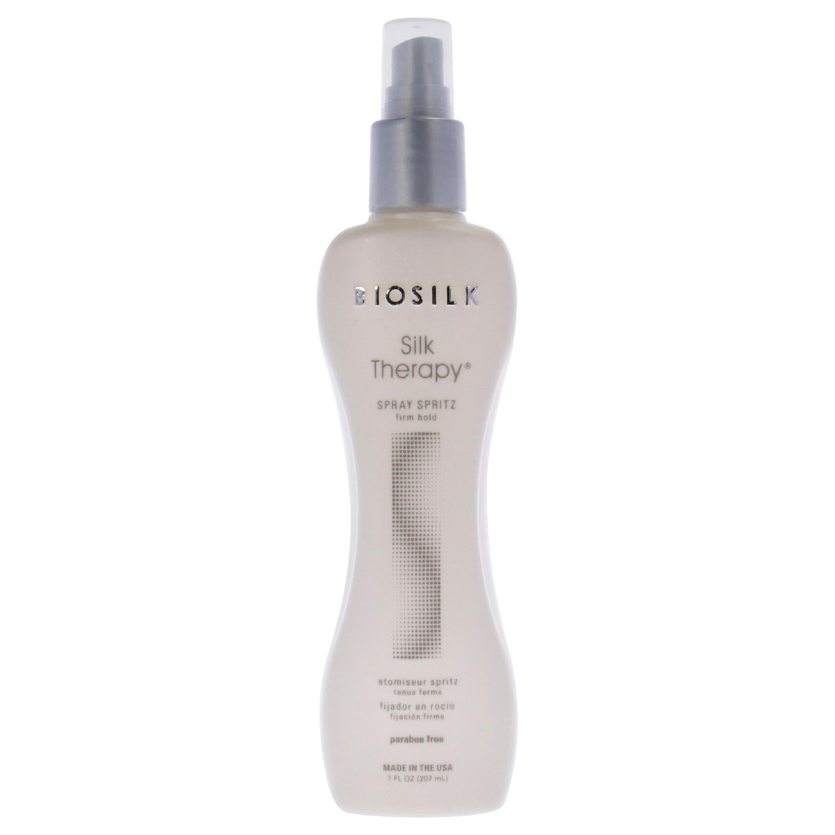 Biosilk Silk Therapy Spray, 7 Oz - Hair Smoothing & Frizz Control, White