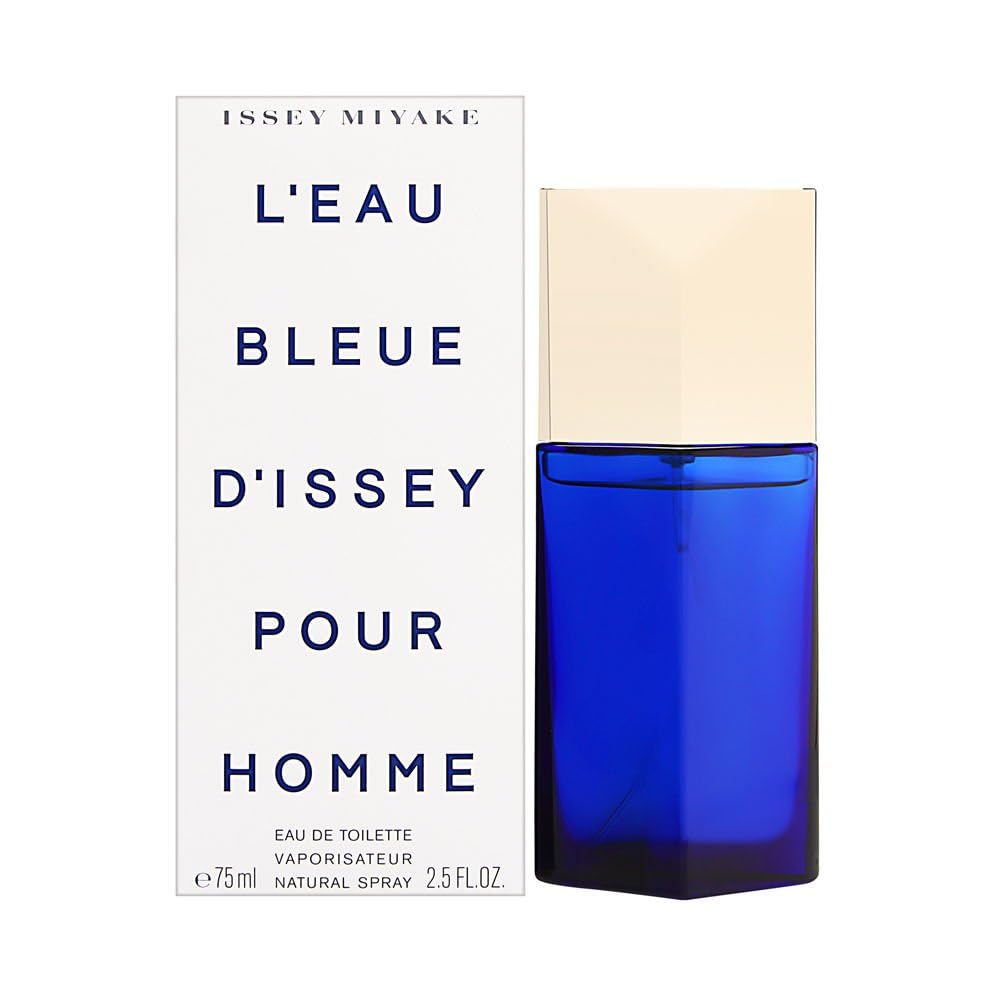 L'Eau Bleue D'Issey Pour Homme By Issey Miyake, 2.5 Oz Eau De Toilette Spray For Men