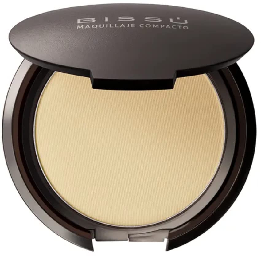 Bissú Compact Powder Makeup 8G - Lightweight, Matte Finish, Shade 03 Nude