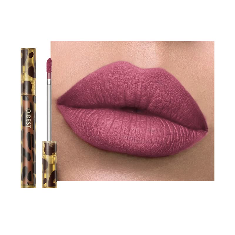 Anifer Velvet Matte Liquid Lipstick - Long-Lasting, Waterproof, Cranberry Red, 0.1 Fl Oz