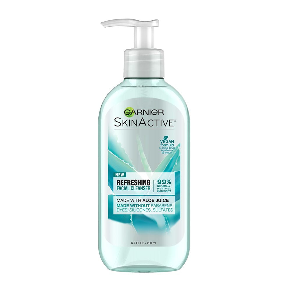 Garnier Skinactive Aloe Juice Face Wash For Dry Skin, 6.7 Fl. Oz.