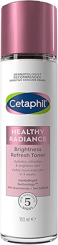 Cetaphil Healthy Radiance Brightness Toner, 150Ml - Niacinamide For Hyperpigmentation