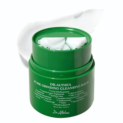 Dr.Althea Pure Grinding Cleansing Balm - One-Step Vegan Makeup Remover, 1.69 Fl Oz