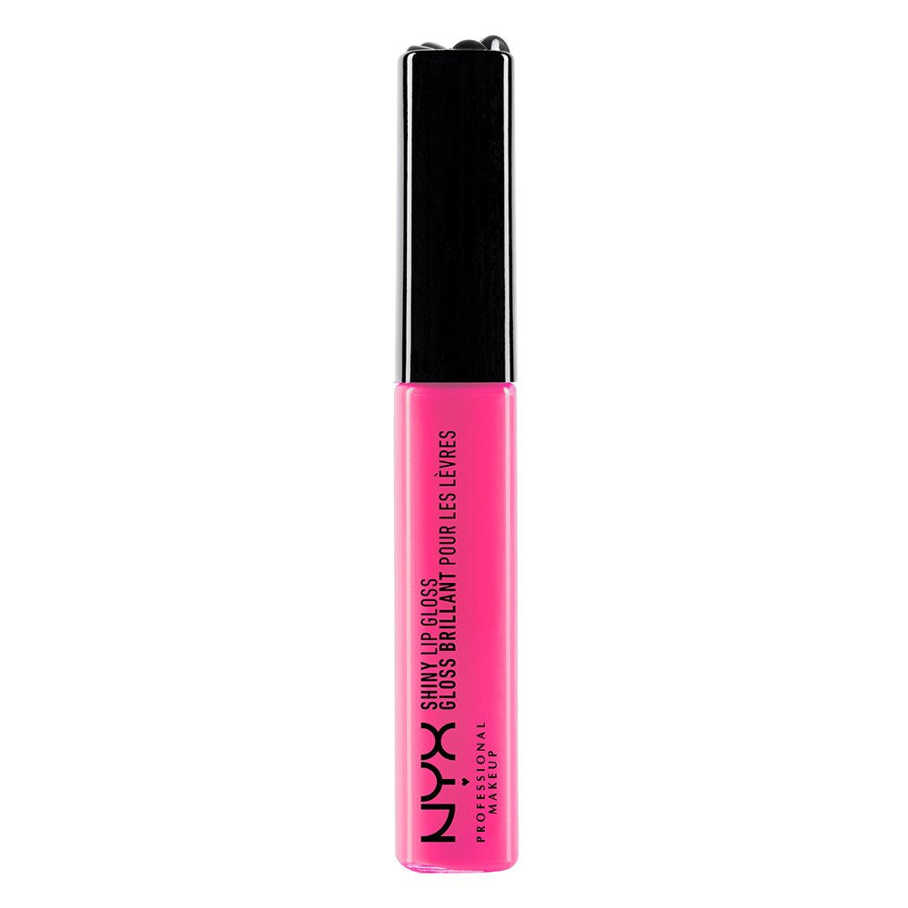 NYX Professional Makeup Mega Shine Lip Gloss - Dolly Pink, 0.37 Ounce, High Shine Finish