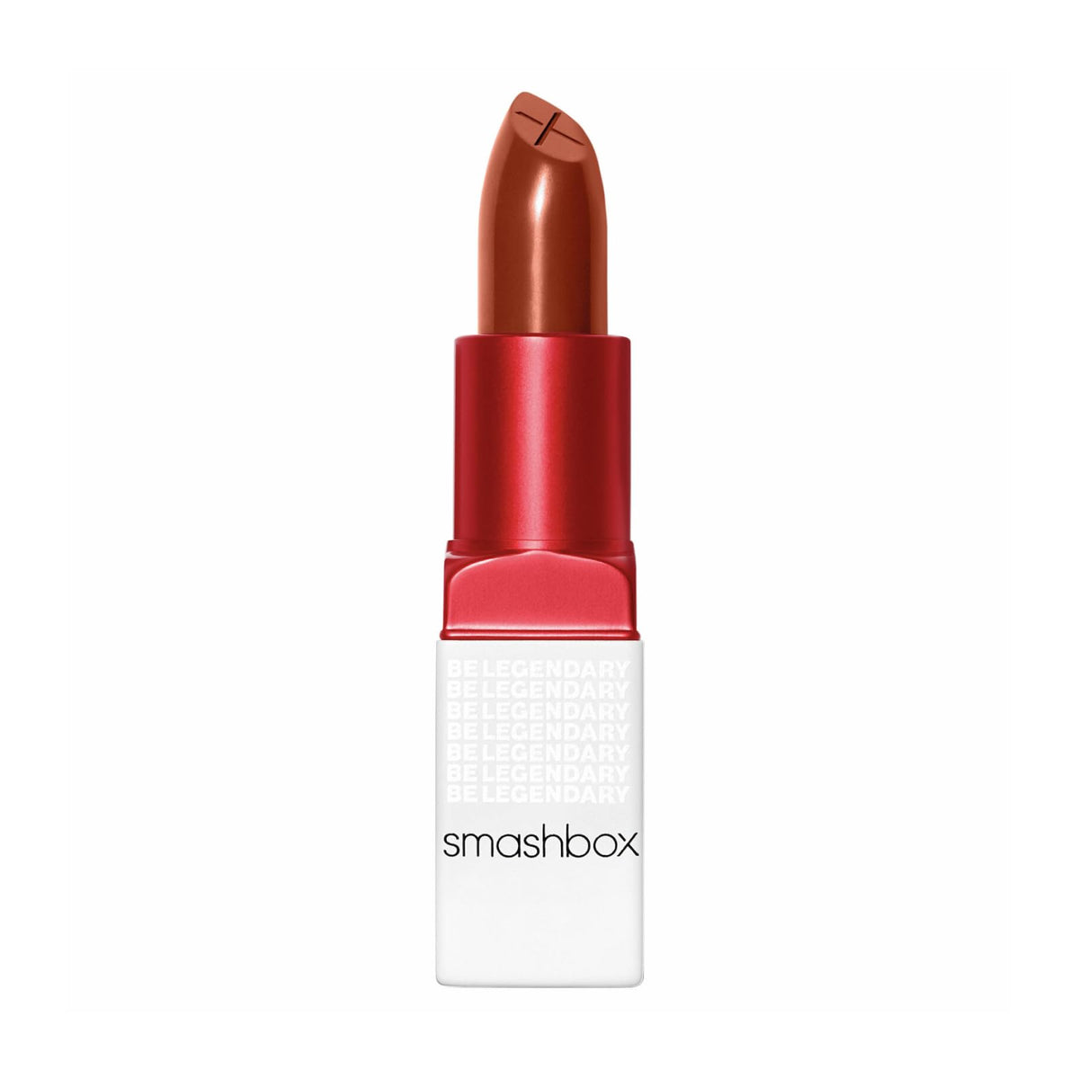 Smashbox Be Legendary Prime & Plush Lipstick - High Pigment, Moisturizing, Outloud Burnt Orange