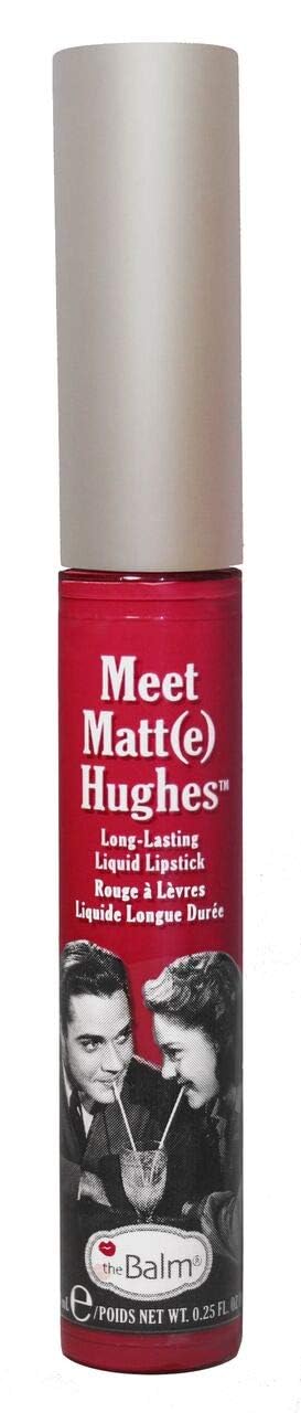 Thebalm Meet Matte Hughes Liquid Lipstick, Romantic - 0.25 Fl Oz, Long-Lasting Color