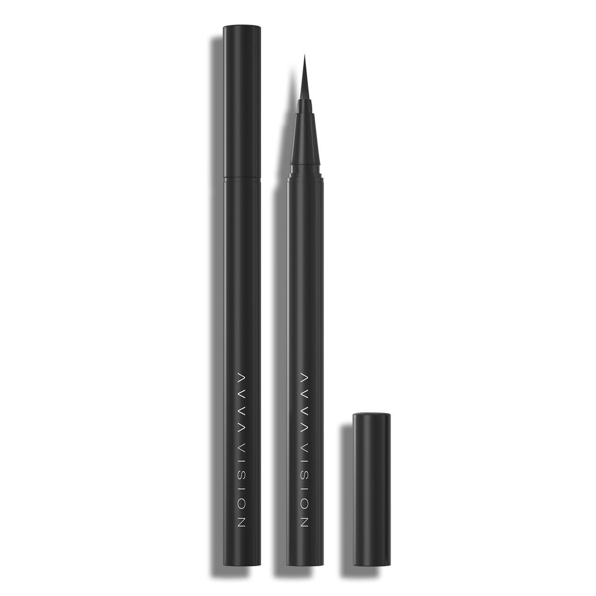 Avva Vision Liquid Eyeliner Pencil - 2 Pack, Waterproof, Smudge Proof, Bold Black For All Day Wear