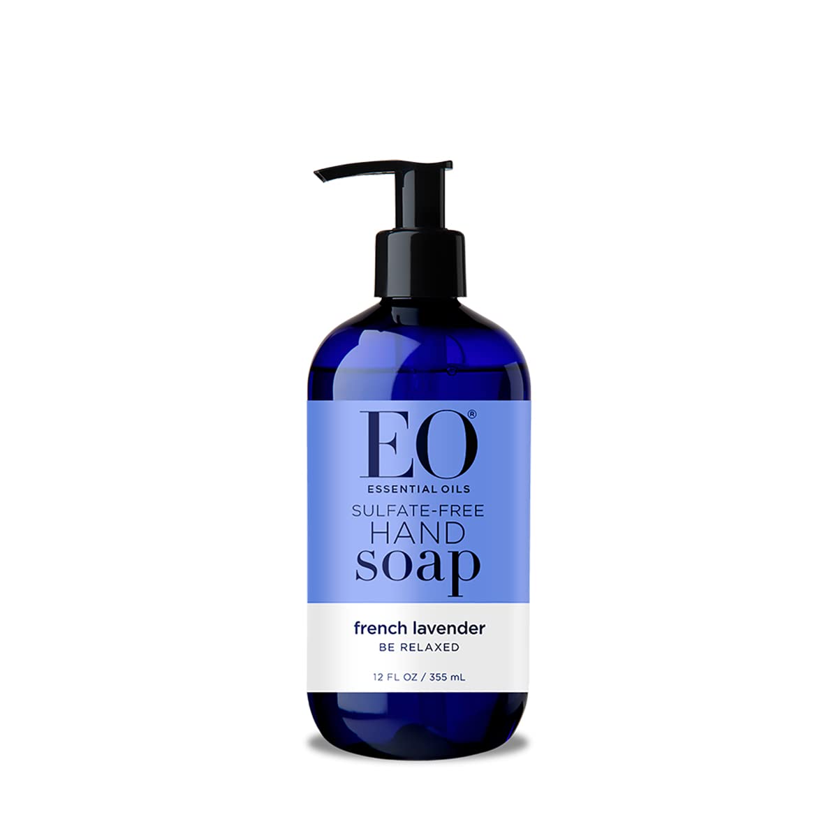 Eo Liquid Hand Soap - French Lavender - 12 Oz - Moisturizing And Gentle Formula