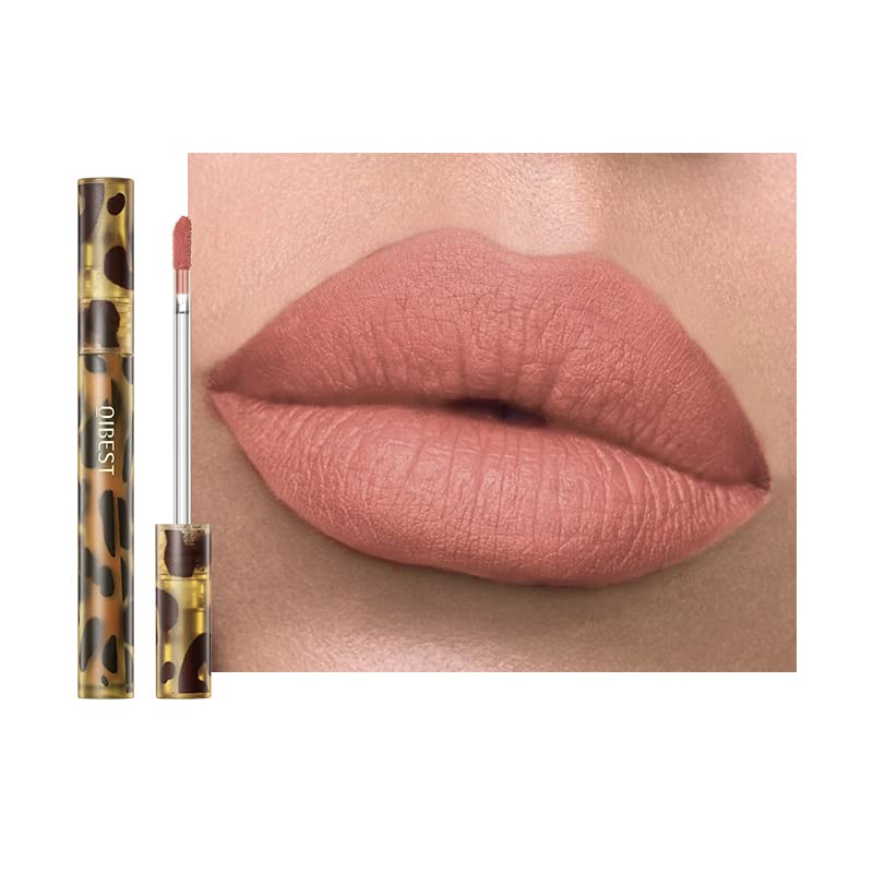 Anifer Velvet Matte Liquid Lipstick - Long-Lasting, Waterproof, Non-Stick Cup, Nude, 0.1 Fl Oz