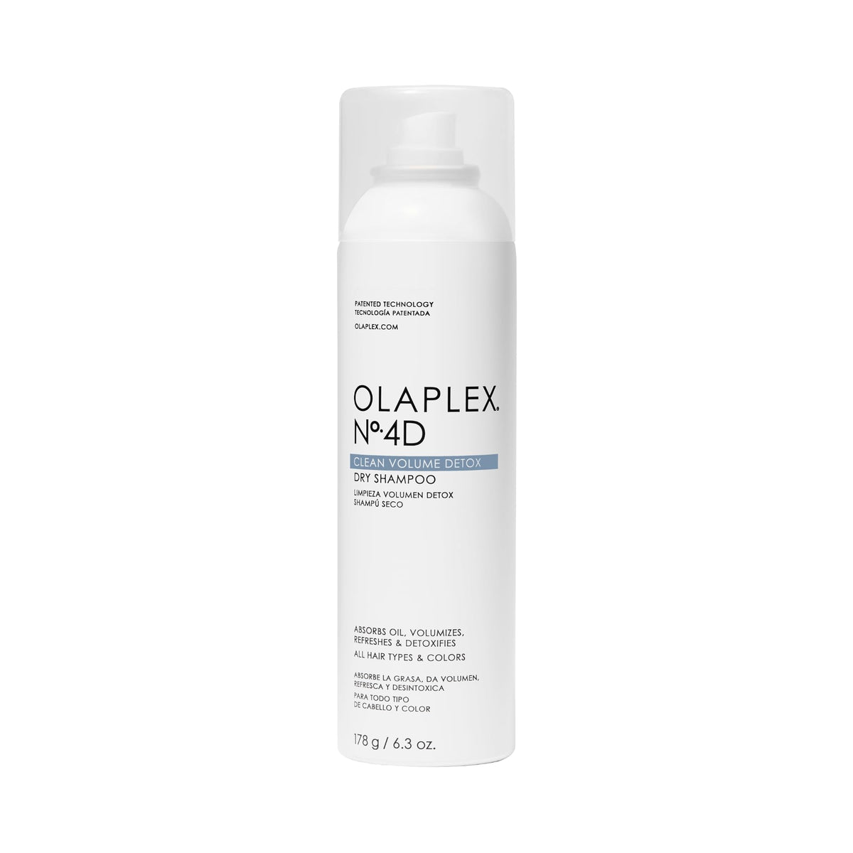 Olaplex No. 4D Clean Weightless Volume Dry Shampoo, 6.3 Oz - Detoxifies & Neutralizes Odor