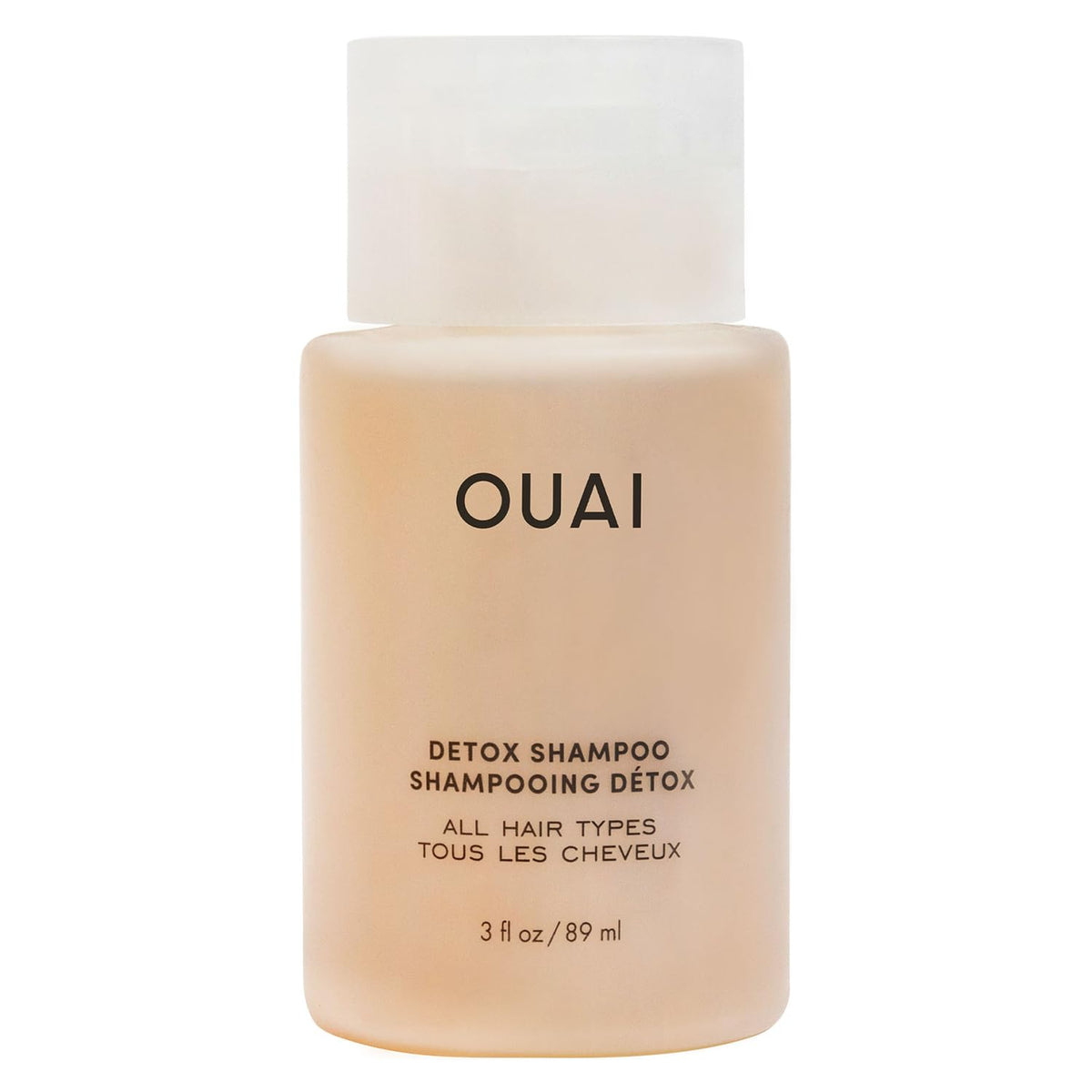 Ouai Detox Shampoo Travel Size, Clarifying Apple Cider Vinegar & Keratin, Sulfate-Free, 3 Oz