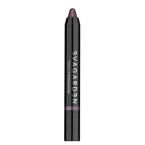 EVAGARDEN Twist Up Eyeshadow - Metallic Mauve, Water-Resistant, Smooth 0.03 oz