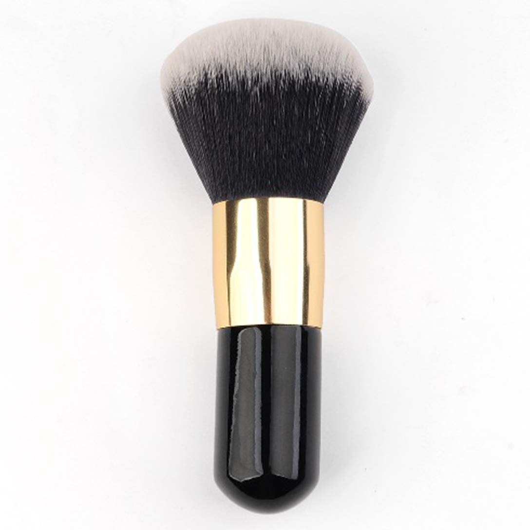 Rn Beauty Thick Kabuki Makeup Brush Set - Soft Synthetic Face Blender For Foundation & Blush