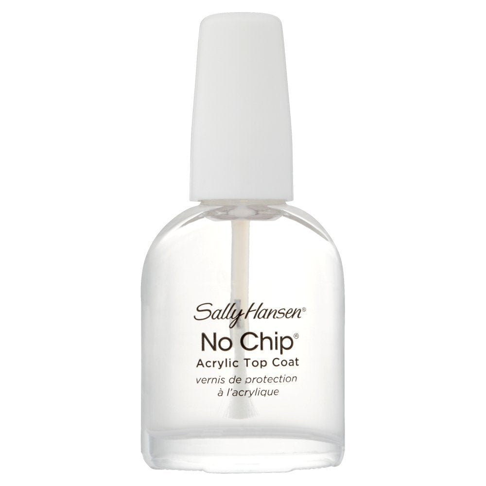 Sally Hansen No Chip Acrylic Top Coat - Clear, 0.45 Fl Oz, Pack Of 2