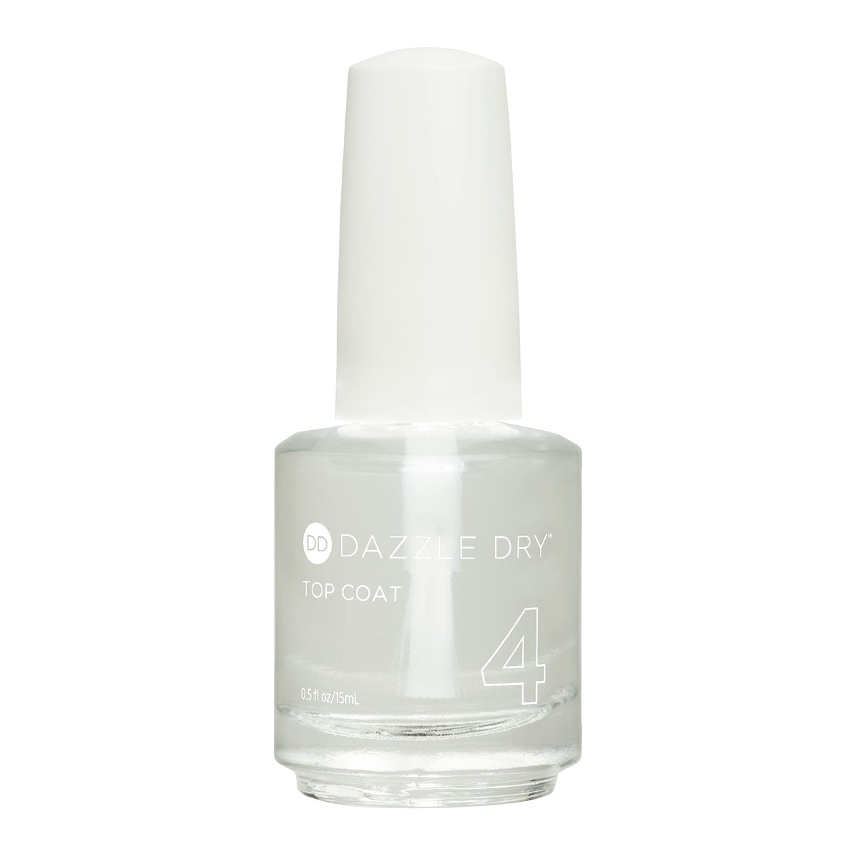 Dazzle Dry Fast Drying Top Coat - 0.5 Oz (15 Ml) For Long-Lasting Shine And Protection