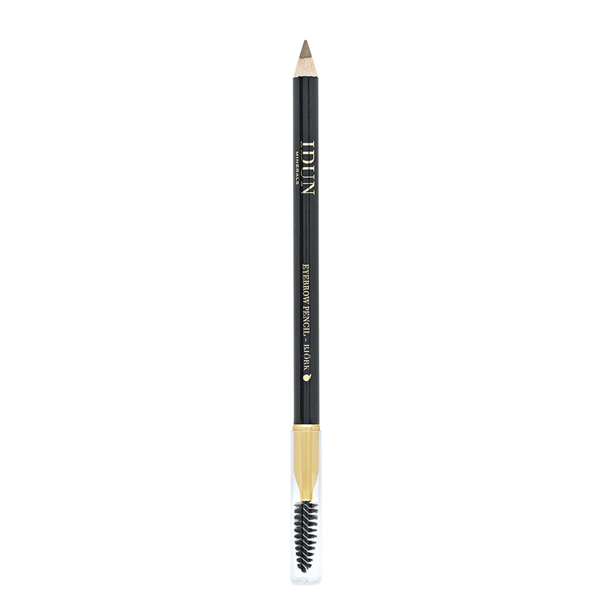 Idun Minerals Eyebrow Pencil - Light Brown, Smooth Blendability, Dramatic Definition, 0.04 Oz