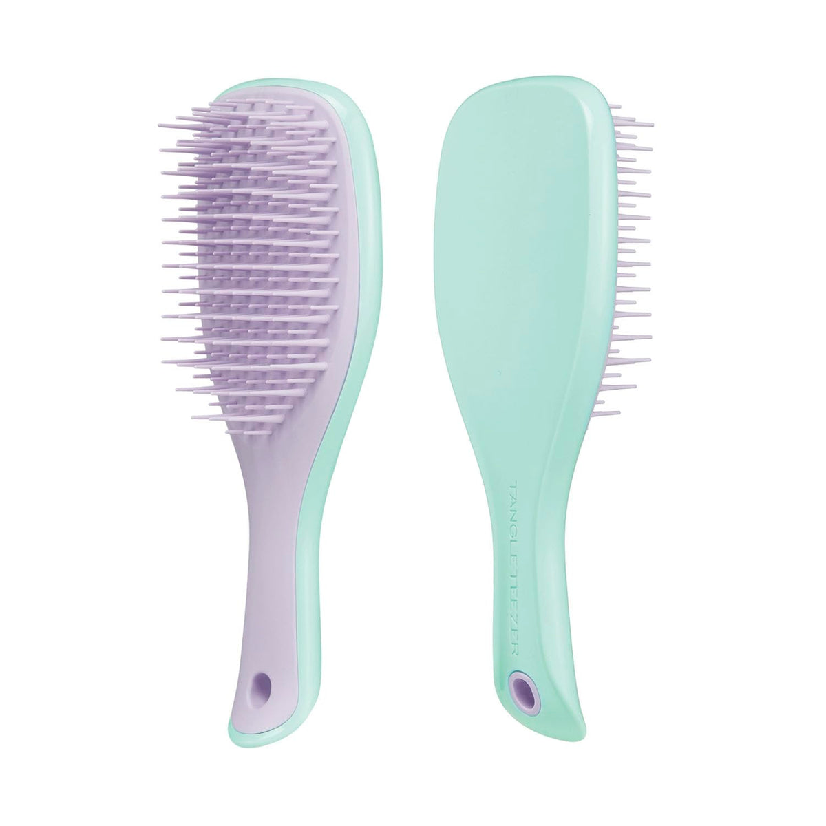 Tangle Teezer Mini Ultimate Detangling Brush - Wisteria Leaf For Wet & Dry Hair, Travel-Friendly