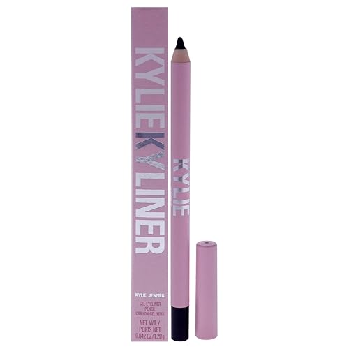 Kylie Cosmetics Gel Eyeliner Pencil - Matte Grey, 0.04 Oz, Vibrant Creamy Finish For Women