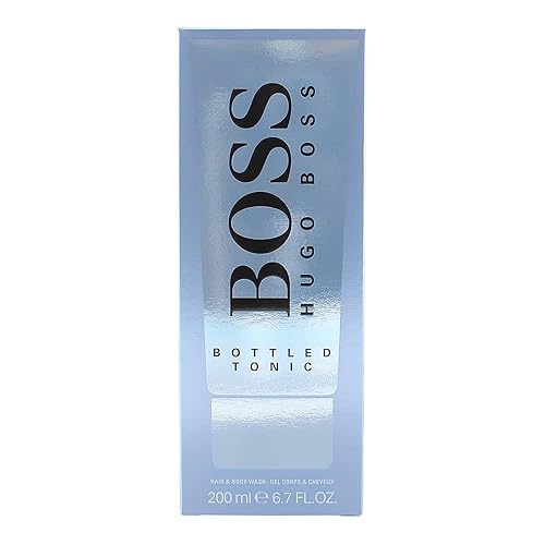 Hugo Boss Bottled Tonic Hair & Body Wash 6.7 Oz - Refreshing Clean For Men